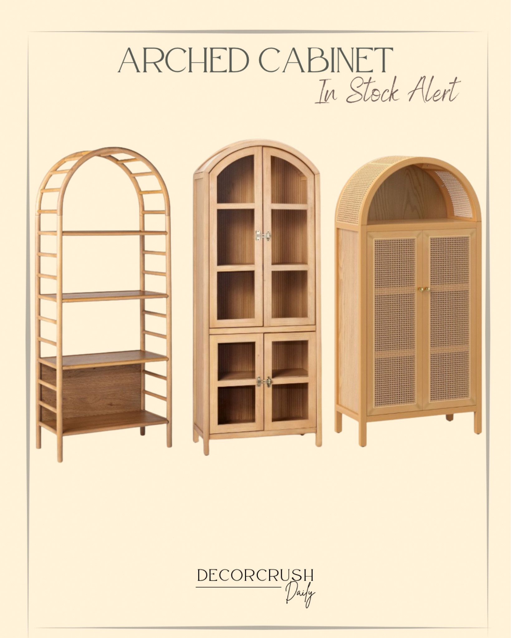 Affordable Target trending arched cabinets 

#LTKhome #LTKstyletip
