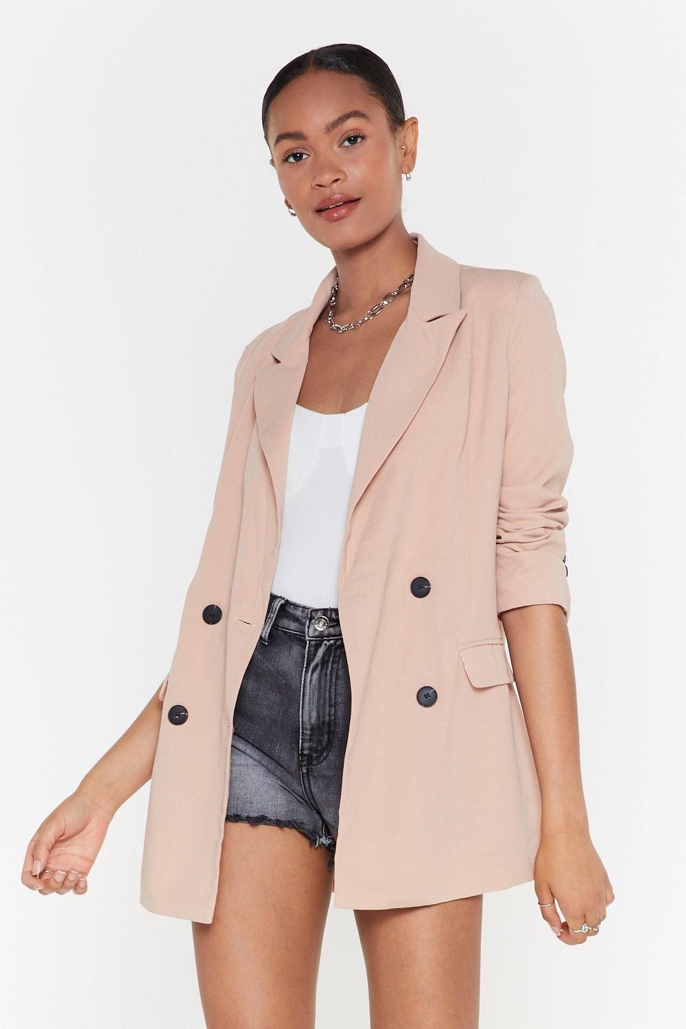 Make That a Double Breasted Relaxed Blazer | NastyGal (US & CA)