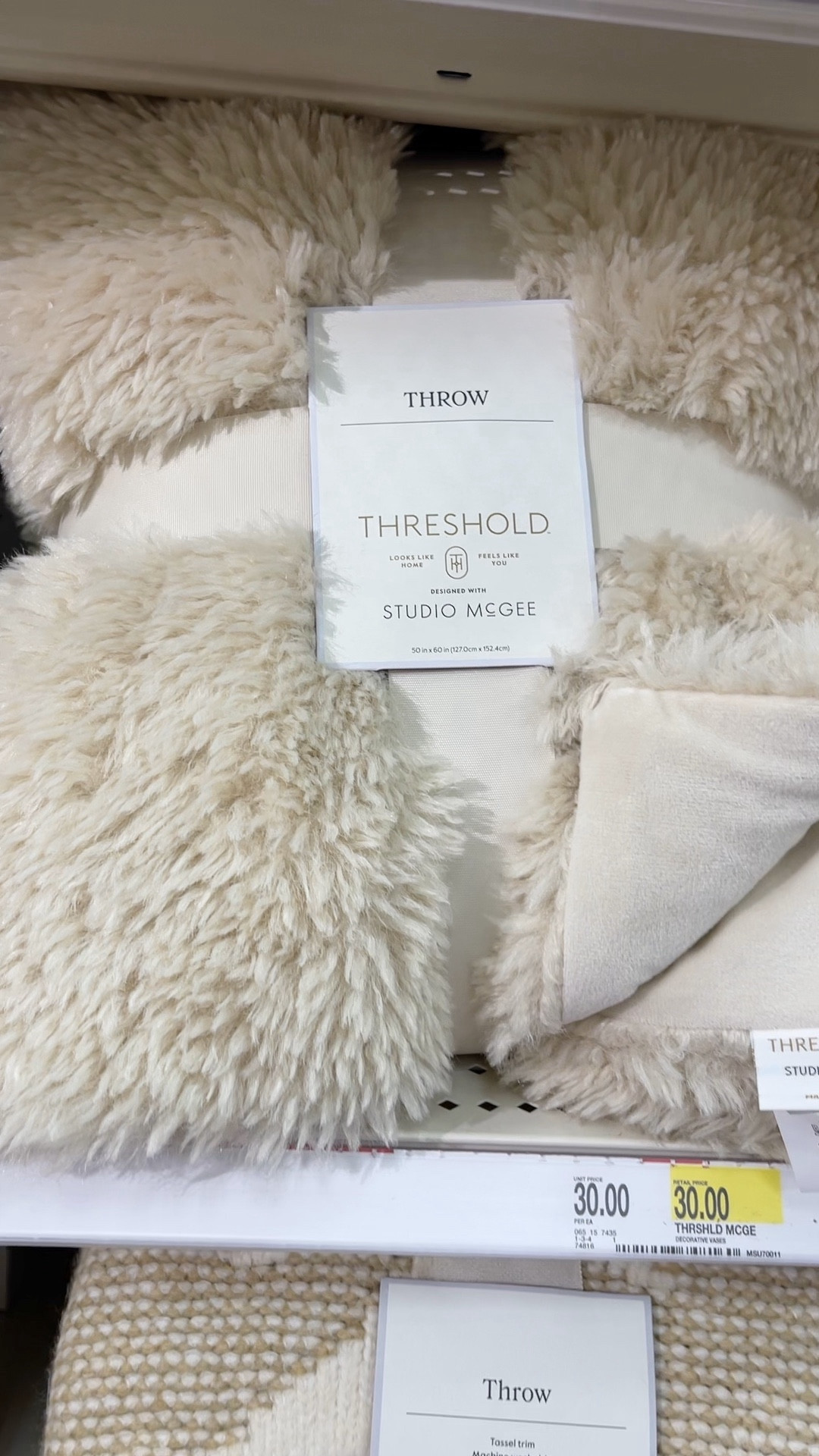 This new faux fur throw blanket is soooo soft!! Also love that it can be used all winter season, not just for Christmas! 🤍 Under $50 and would also make a great gift! 🎁 

#LTKhome #LTKfindsunder50 #LTKHoliday