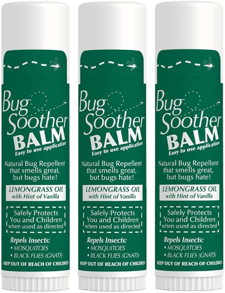 Bug Soother Balm - Natural Insect, Gnat and Mosquito Repellent & Deterrent - DEET Free - Safe Bug... | Amazon (US)