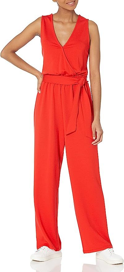 The Drop Women's @caralynmirand Sleeveless Wrap Jumpsuit | Amazon (US)