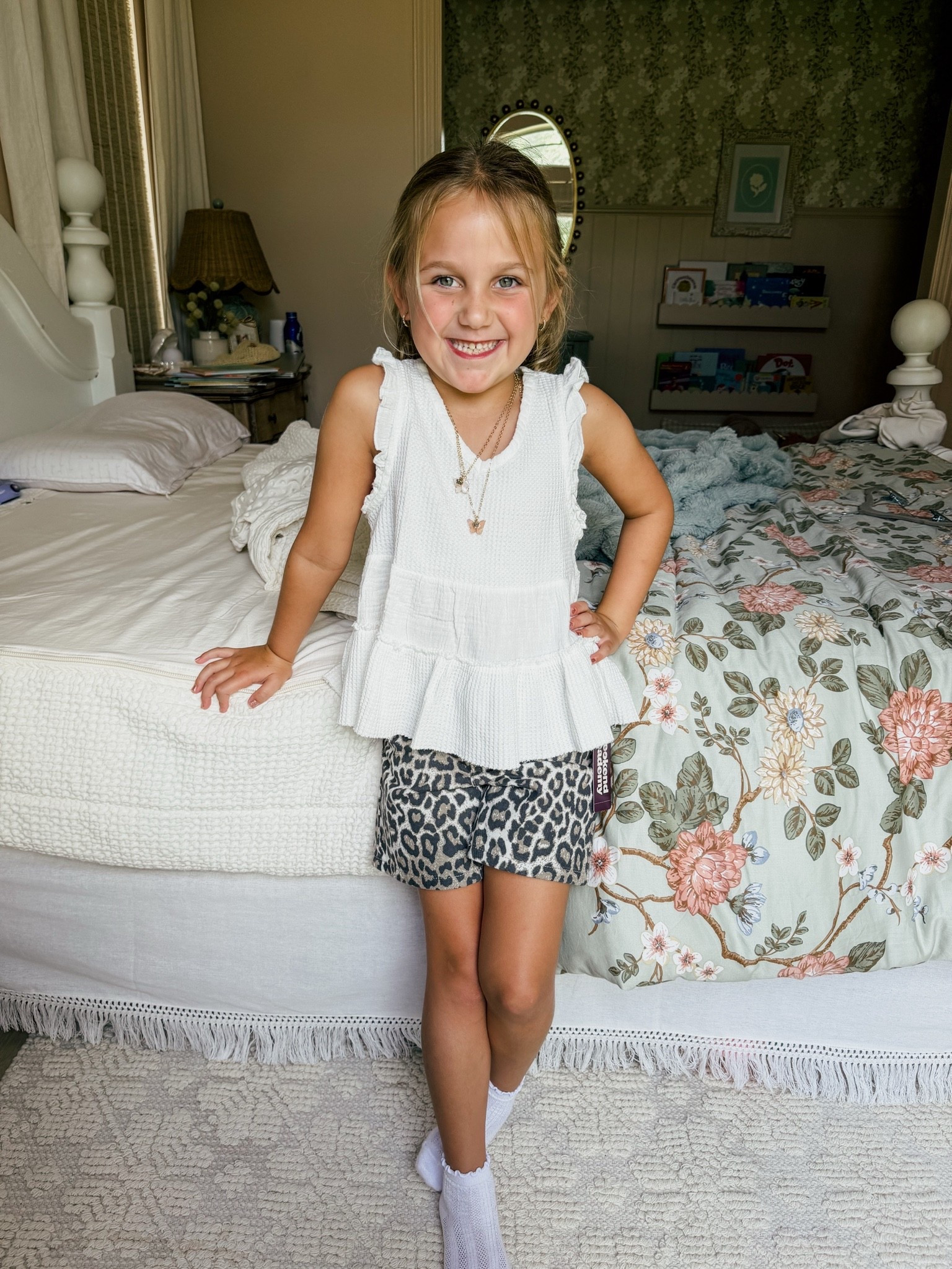 First day of school fit! 

Walmart jewelry back to school girl toddler shorts

#LTKSeasonal #LTKootd #LTKKids