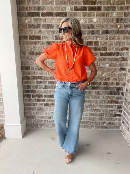 Summer casual outfit with this Amazon top and Loft jeans 

#LTKStyleTip #LTKFindsUnder100 #LTKWorkwear