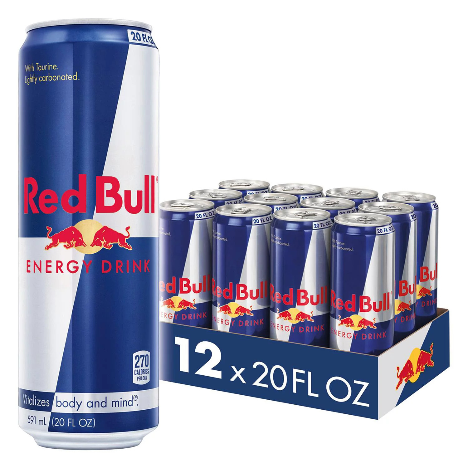Red Bull Energy Drink, 20 fl. oz., 12 pk. | Sam's Club