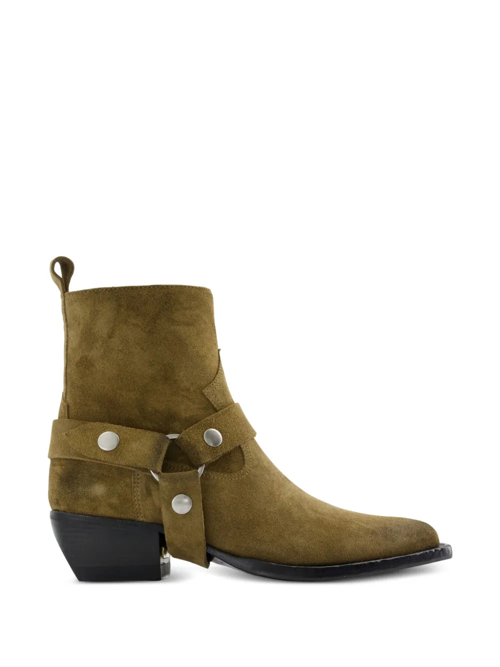 Golden Goose Debbie leather boots - Green | Farfetch Global