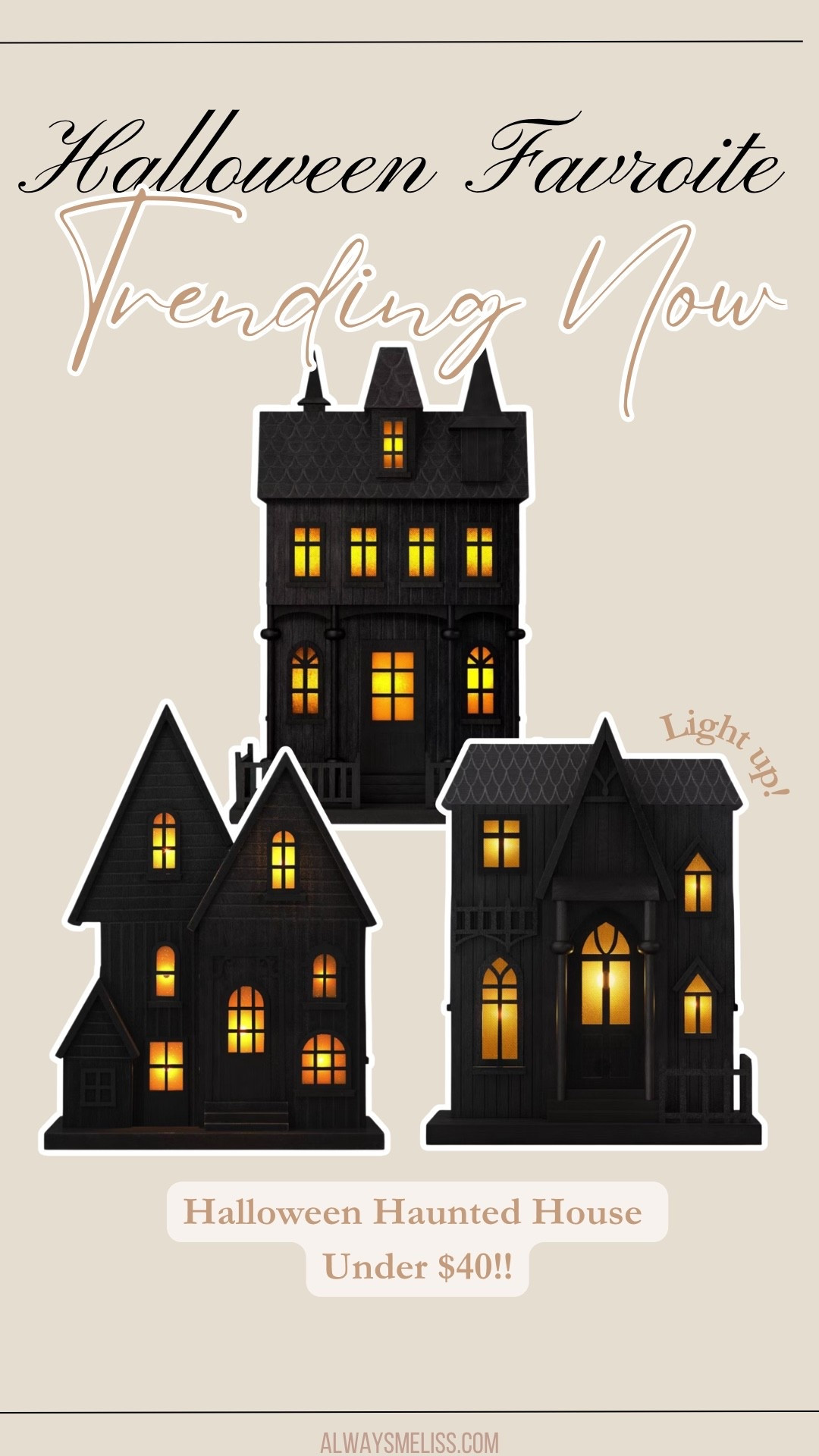 Halloween haunted houses. 
Selling out quickly! 

Target Halloween decor 
Haunted houses 
Home decor

#LTKSeasonal #LTKHome