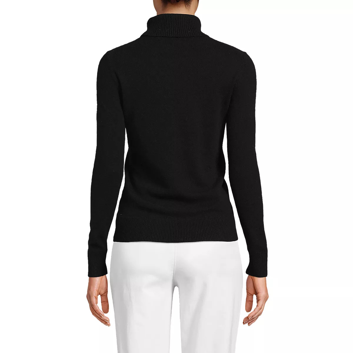 Women's Cashmere Turtleneck Sweater | Lands' End (US)