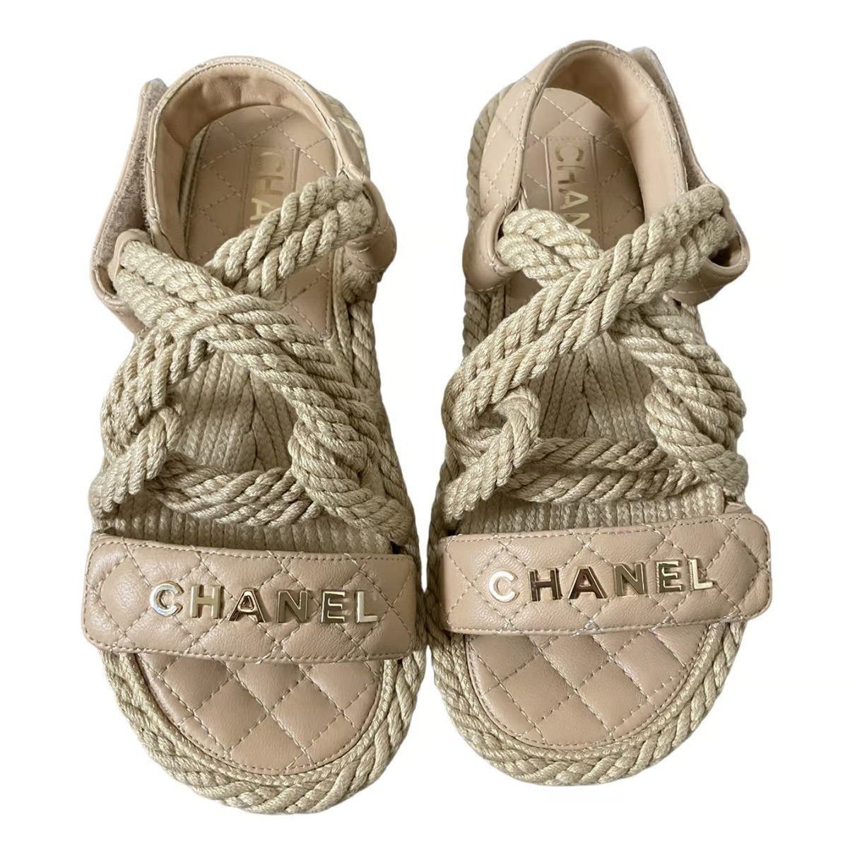 Dad Sandals Chanel Sandals for Women - Vestiaire Collective | Vestiaire Collective (Global)