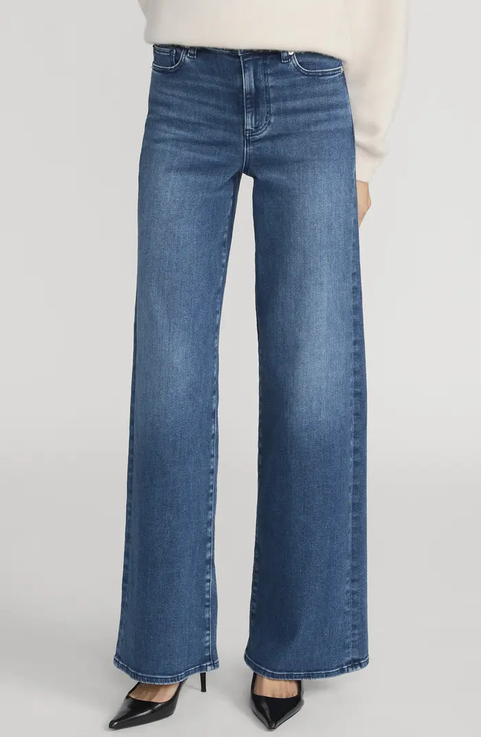 Le Slim Palazzo High Waist Wide Leg Jeans | Nordstrom