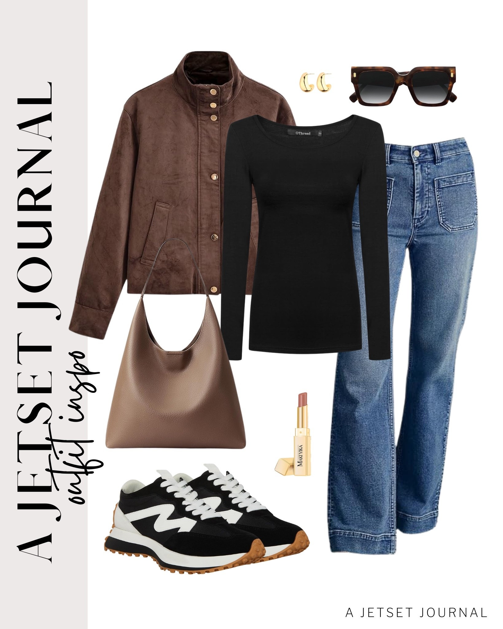 Add a jacket on top of this easy outfit for an instant go to look!
suede bomber jacket, hobo bag, trendy square sunglasses, trendy look, viral products, casual outfit idea, how to style, ways to style, amazon fashion, affordable style, shoe inspo, fall outfit, fall style

#LTKU #LTKFindsUnder50 #LTKSeasonal