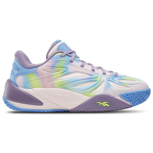 Reebok Girls Angel Reese Reebok Angel Reese 1 - Girls' Grade School Basketball Shoes Green/Purple Size 07.0 | Foot Locker (US)