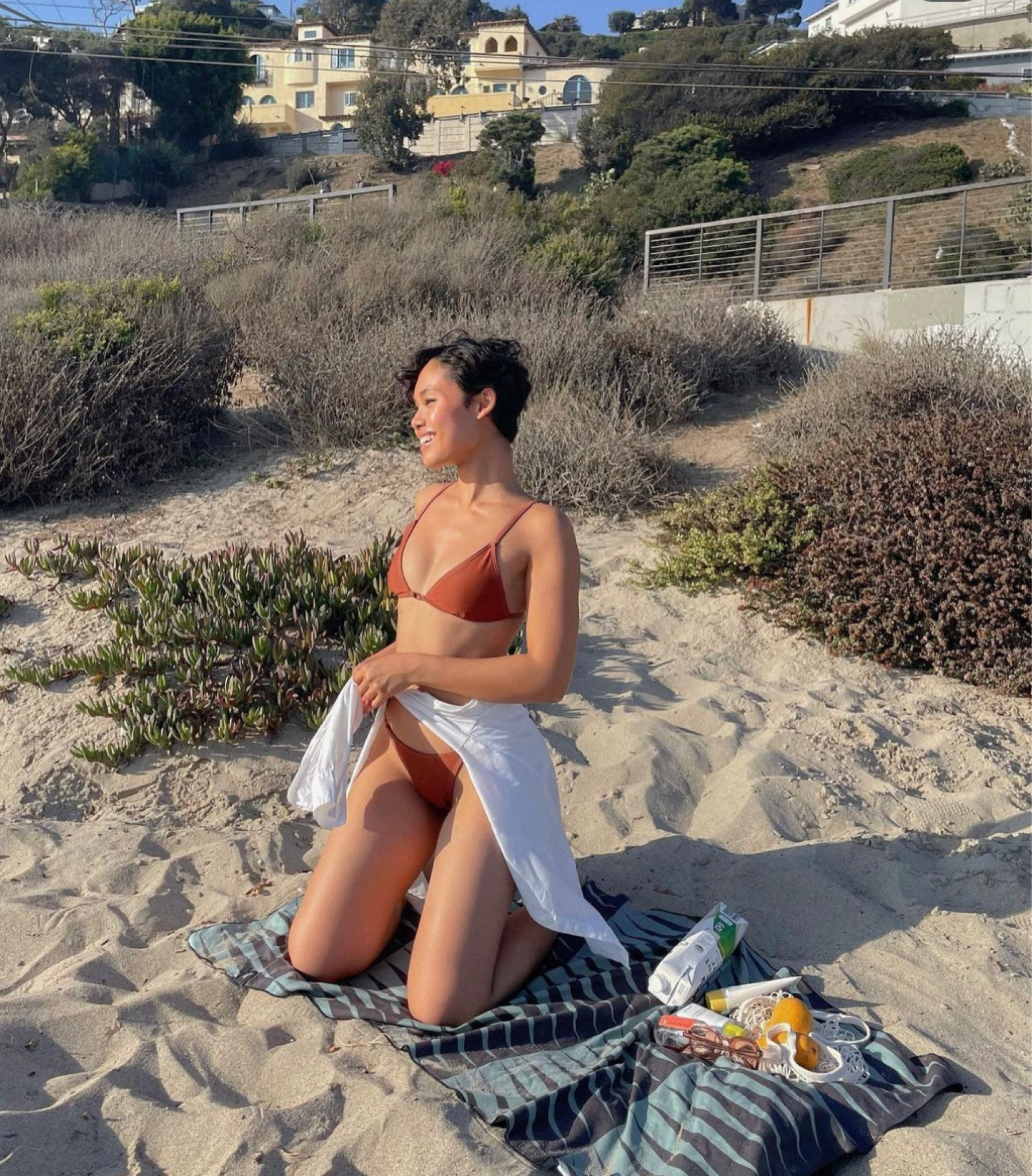 beach picnic 🐚

#LTKswim