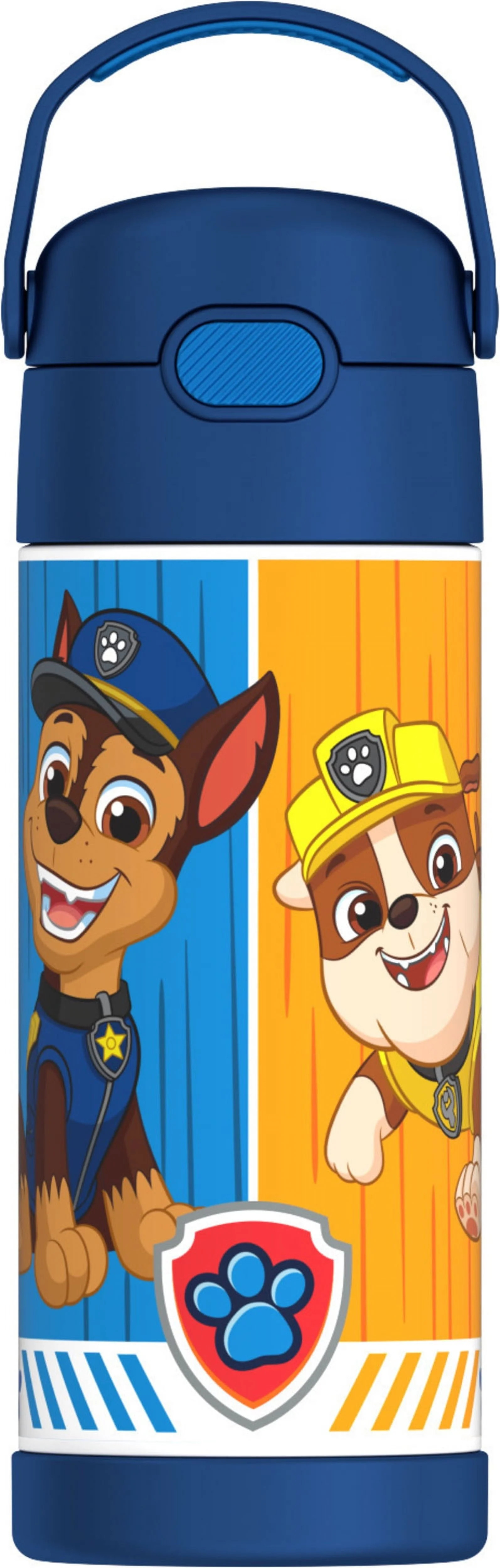 Thermos Stainless Steel Funtainer Water Bottle with Straw, Paw Patrol, 14 Fluid Ounces | Walmart (US)