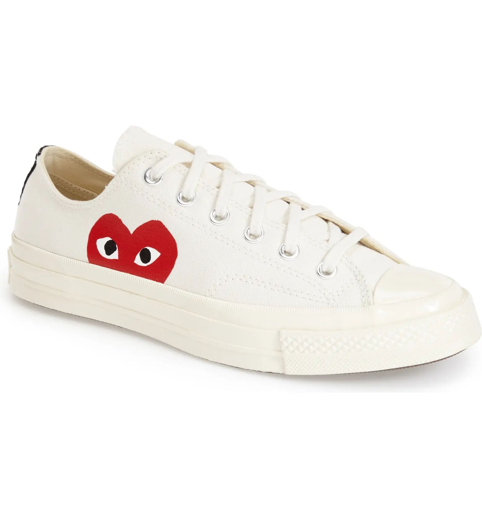 Comme des Garçons PLAY x Converse Chuck Taylor® Hidden Heart Low Top Sneaker | Nordstrom | Nordstrom