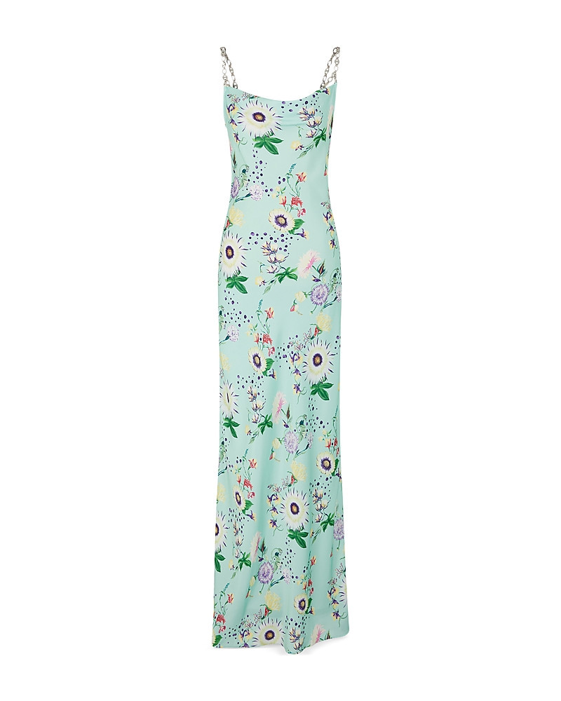 Rabanne Floral Chain Strap Maxi Dress | Bloomingdale's (US)