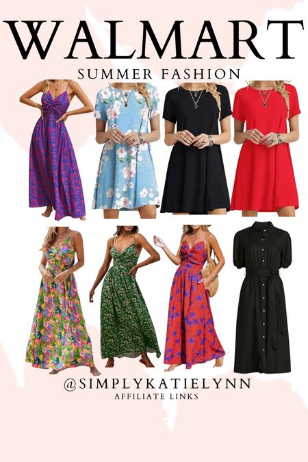 Walmart summer dresses! So bright and vibrant!

#LTKStyleTip #LTKFindsUnder50 #LTKSaleAlert