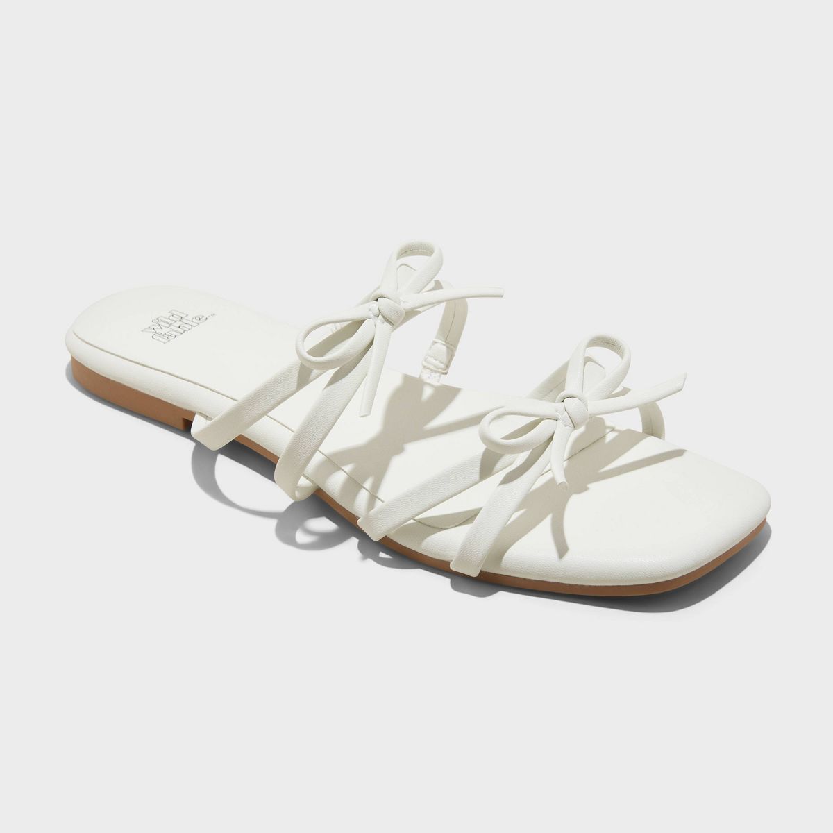 Women's Kristen Slide Sandals - Wild Fable™ White 6.5 | Target