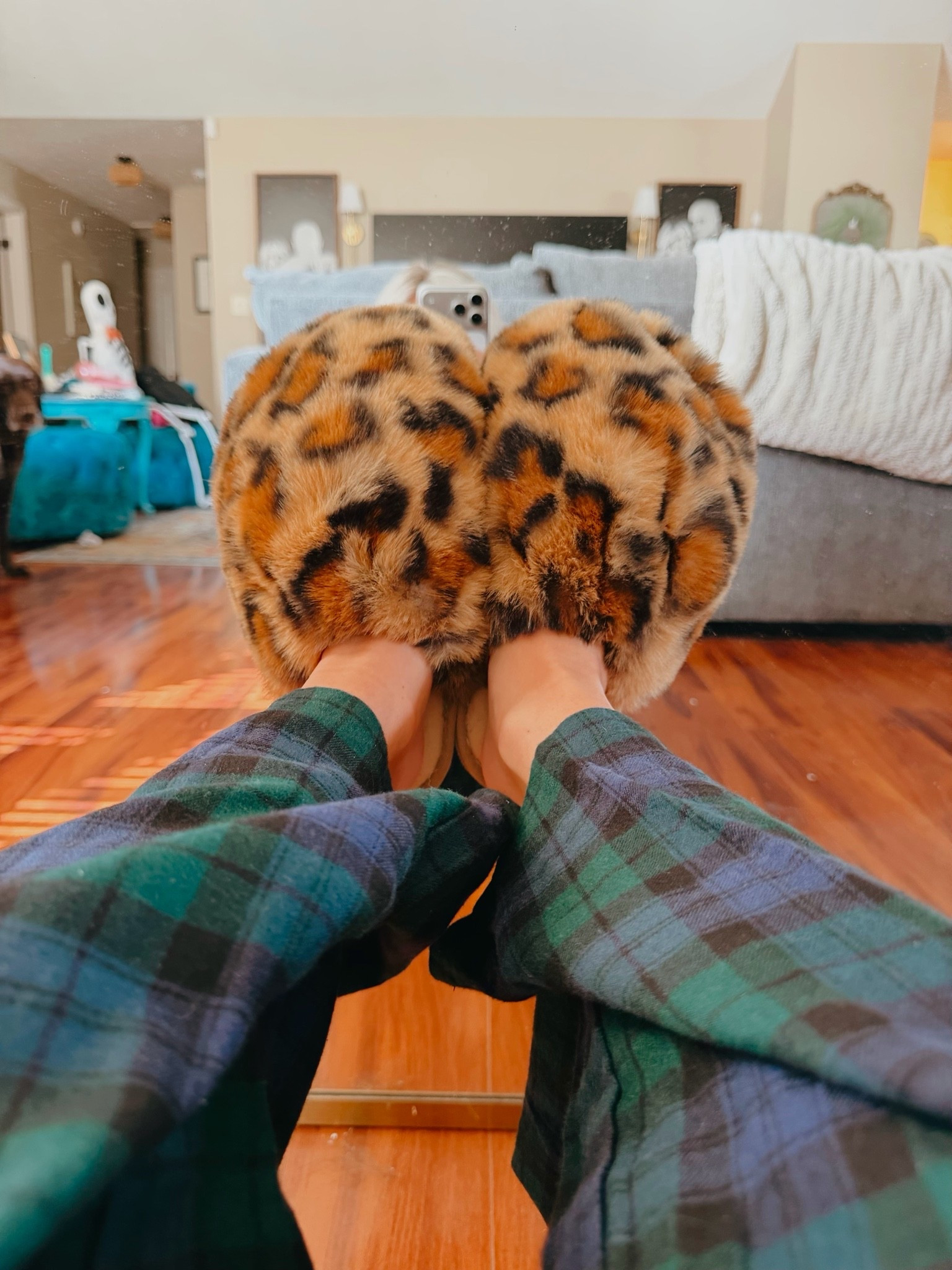 Walmart said cozy but make it CUTE 😍🐆 These leopard print fuzzy slippers are giving designer vibes without the designer price tag! 

The perfect cozy addition to my fall pajama collection.

Walmart leopard slippers, Walmart fuzzy slippers, leopard print slippers, women's house slippers, cozy fall slippers, faux fur slippers, affordable Walmart finds, cute slippers for women

#WalmartFinds #walmartfashion #walmartstyle #LeopardPrint #CozyStyle #fallfashion

#LTKxWalmart #LTKootd