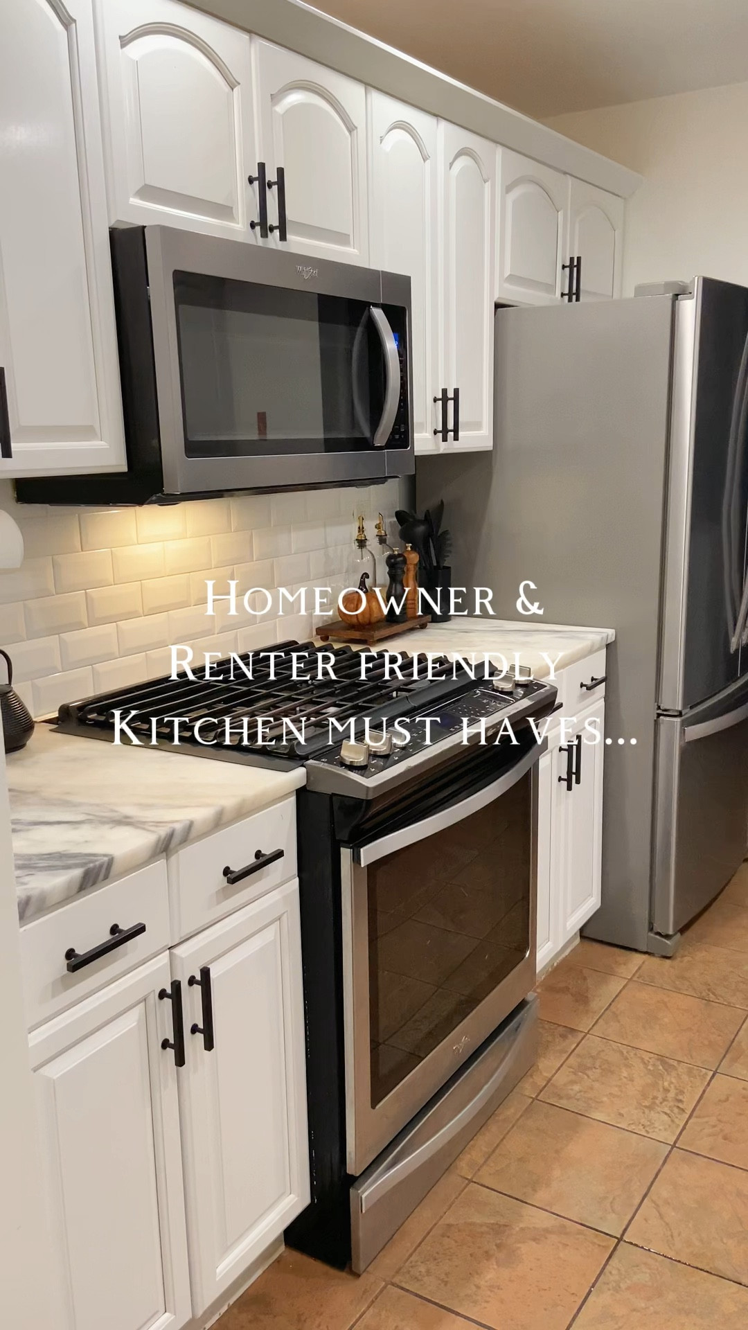 Homeowner & renter friendly kitchen must have.

1. Stove heat resistant disable strips.
2. Bamboo utensil organizer.
3. Under the sink 2 tier organizer with Slidable bottom drawer. 
4. Over the door pantry organizer. 

#LTKhome #LTKfindsunder50