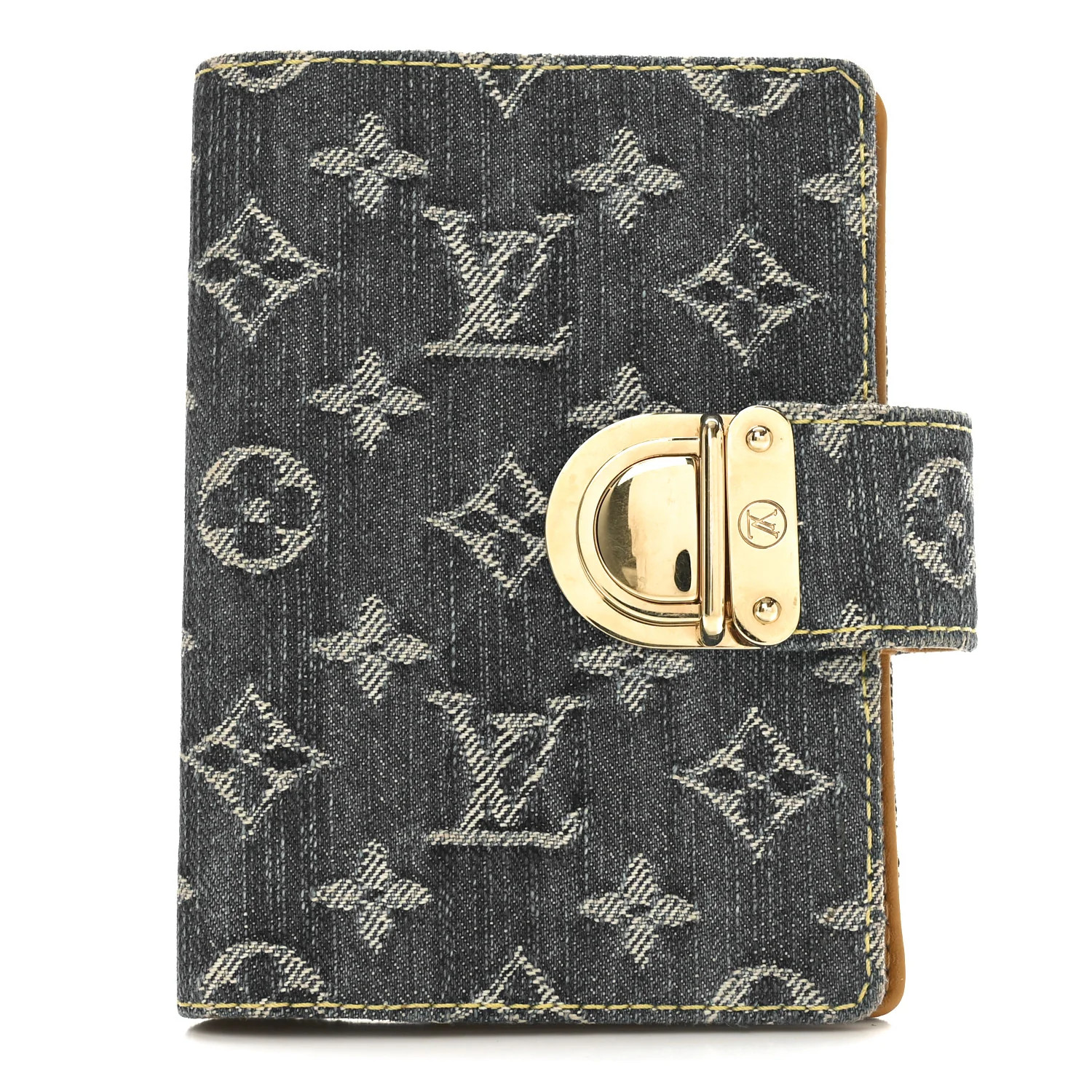 Louis Vuitton Monogram Denim Agenda PM Blue | FASHIONPHILE (US)