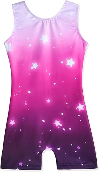 Belovance Leotards for Girls Gymnastics Toddler Kid Dance Outfit Sparkle Colorful Leopard Stars P... | Amazon (US)