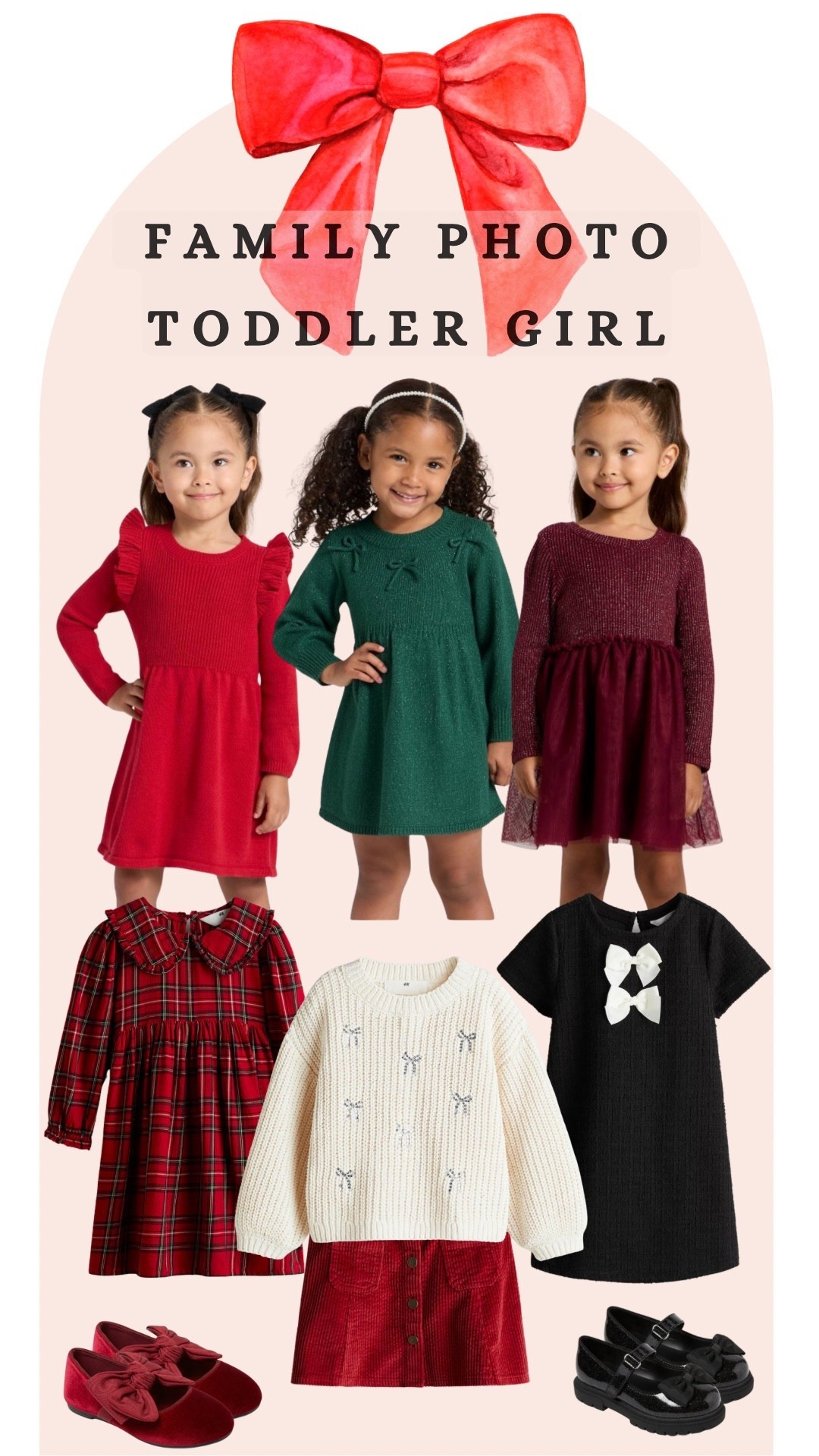 Family photo outfit ideas.  Toddler girl photo holiday outfits  

#LTKFamily #LTKKids #LTKSeasonal