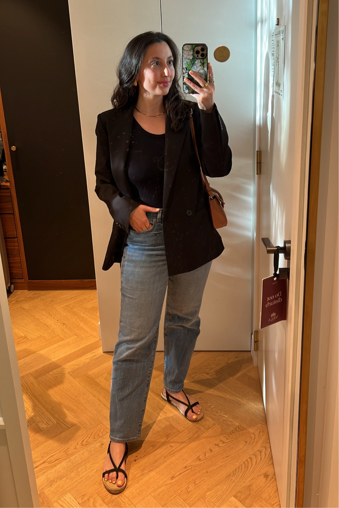 Causal dinner fit: jeans and black relaxed blazer🖤

#LTKstyletip #LTKeurope #LTKtravel