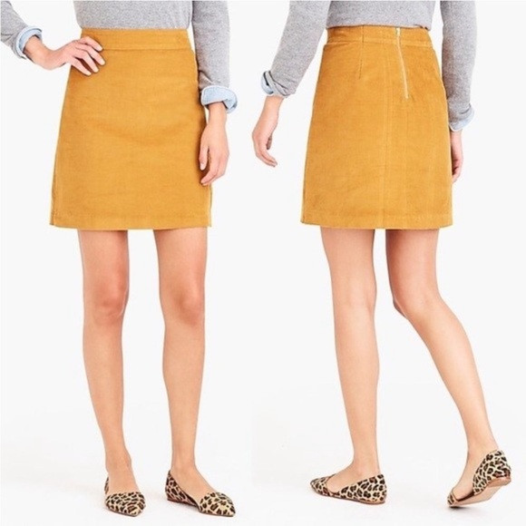 J. Crew Factory Corduroy Skirt size 10 | Poshmark