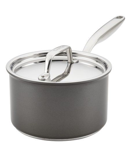 Thermal Pro® Hard Anodized 3-Qt. Covered Saucepan | Zulily
