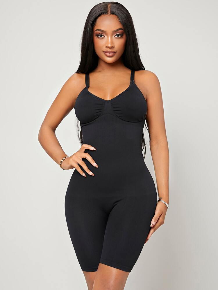Solid Shapewear Bodysuit | SHEIN