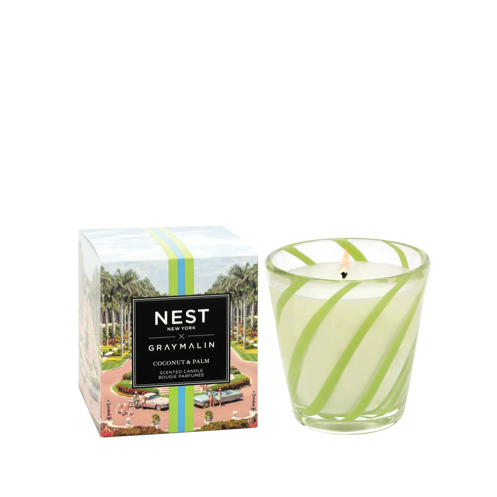 NEST x Gray Malin Coconut & Palm Classic Candle | Bluemercury, Inc.