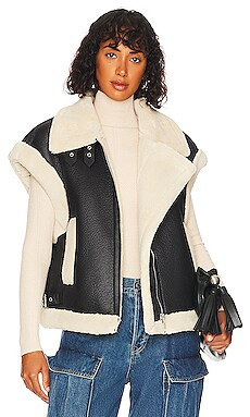 BLANKNYC Faux Leather Vest in Work It from Revolve.com | Revolve Clothing (Global)