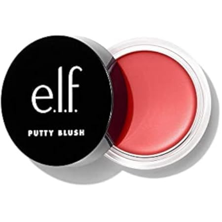 e.l.f. Putty Blush, Creamy & Ultra Pigmented Formula, Infused with Argan Oil & Vitamin E, Bali, 0.35 | Amazon (US)
