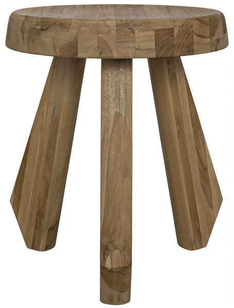 Priam Teak Stool | Scout & Nimble