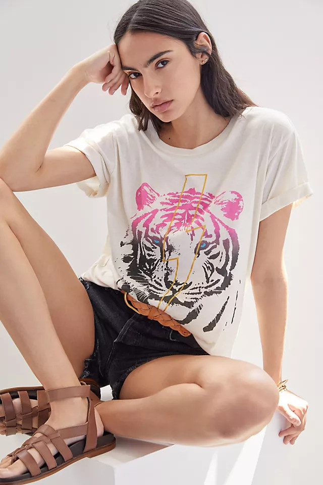 Tiger Bolt Graphic Tee | Anthropologie (US)