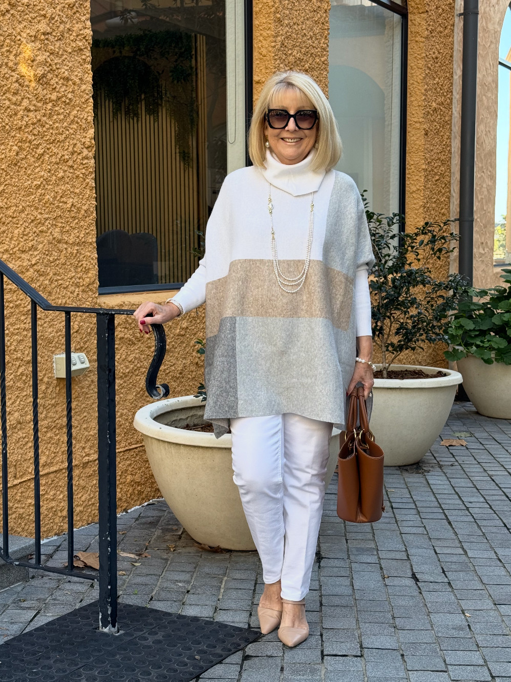 Winter layers don't mean you need to give up your style, you can stay warm and still look chic. 
I love this poncho, which unfortunately is not available anymore, but I have linked some cute alternatives. The jeans are from Black Pepper and I have linked them.  

 #LTKaustralia #LTKwinter #LTKover50style