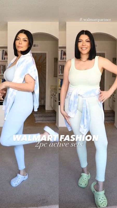 These 2pcs activewear sets are from @walmartfashion ! Super soft, stretchy and comes in fun colors! I matched them with some crocs -that are currently ON SALE and as low as $20!!

#walmartpartner #walmartfashion #springstyle #walmartstyle

#LTKfindsunder50 #LTKVideo #LTKSeasonal