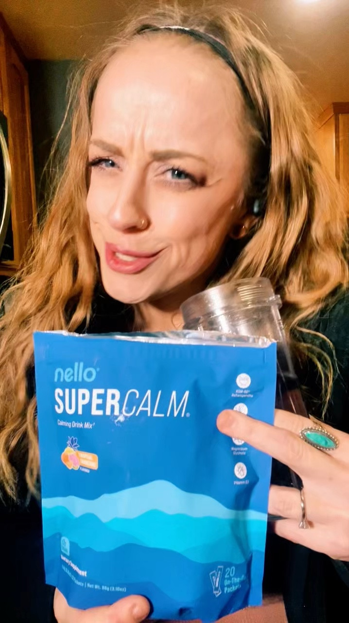 Nello super calm magnesium glycine drink has ashwaghanda and it’s amazing for you. Helps lower cortisol levels, sleep better, poop better, and tastes amazing too!  

#LTKFitness #LTKSaleAlert #LTKActive
