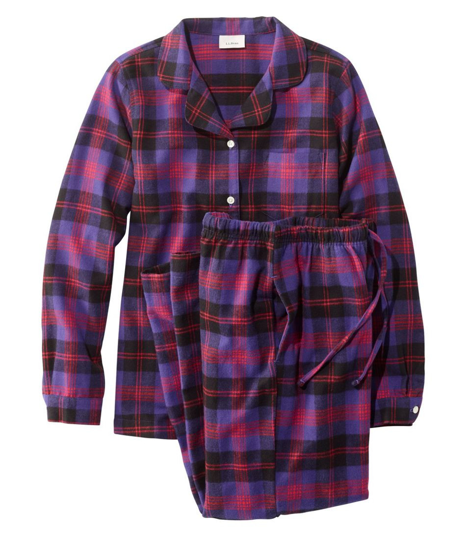 Women's Scotch Plaid Flannel Pajamas | Pajamas & Nightgowns at L.L.Bean | L.L. Bean
