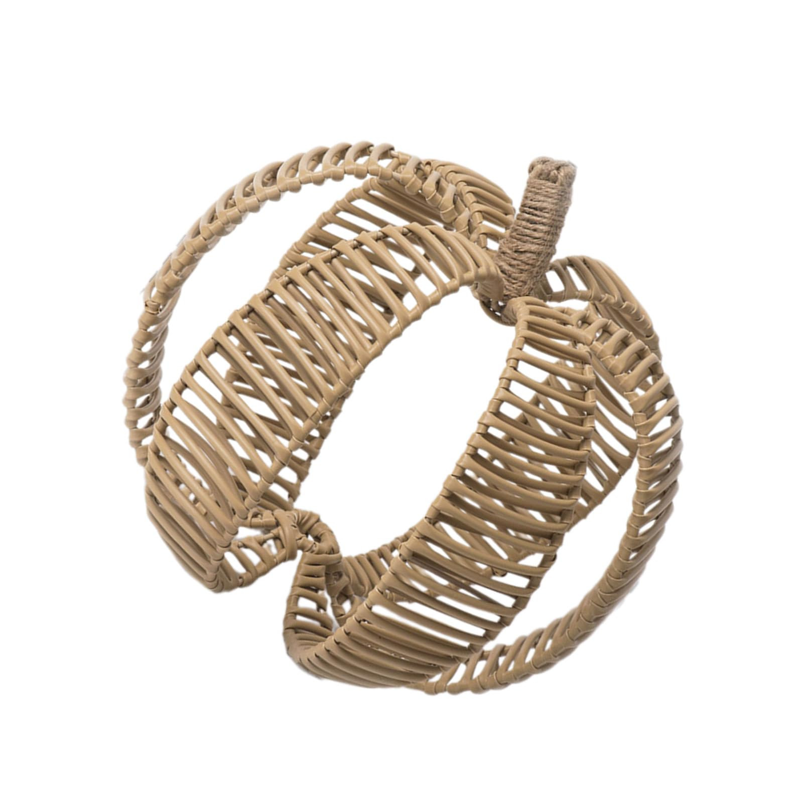 Delicate Pumpkins Shape Rattans Like Adornment For Adding Warmth To Any Room Decoration | Amazon (US)