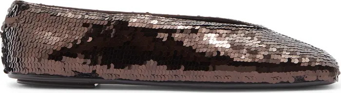 Jeffrey Campbell Fathom Sequin Square Toe Flat (Women) | Nordstrom | Nordstrom