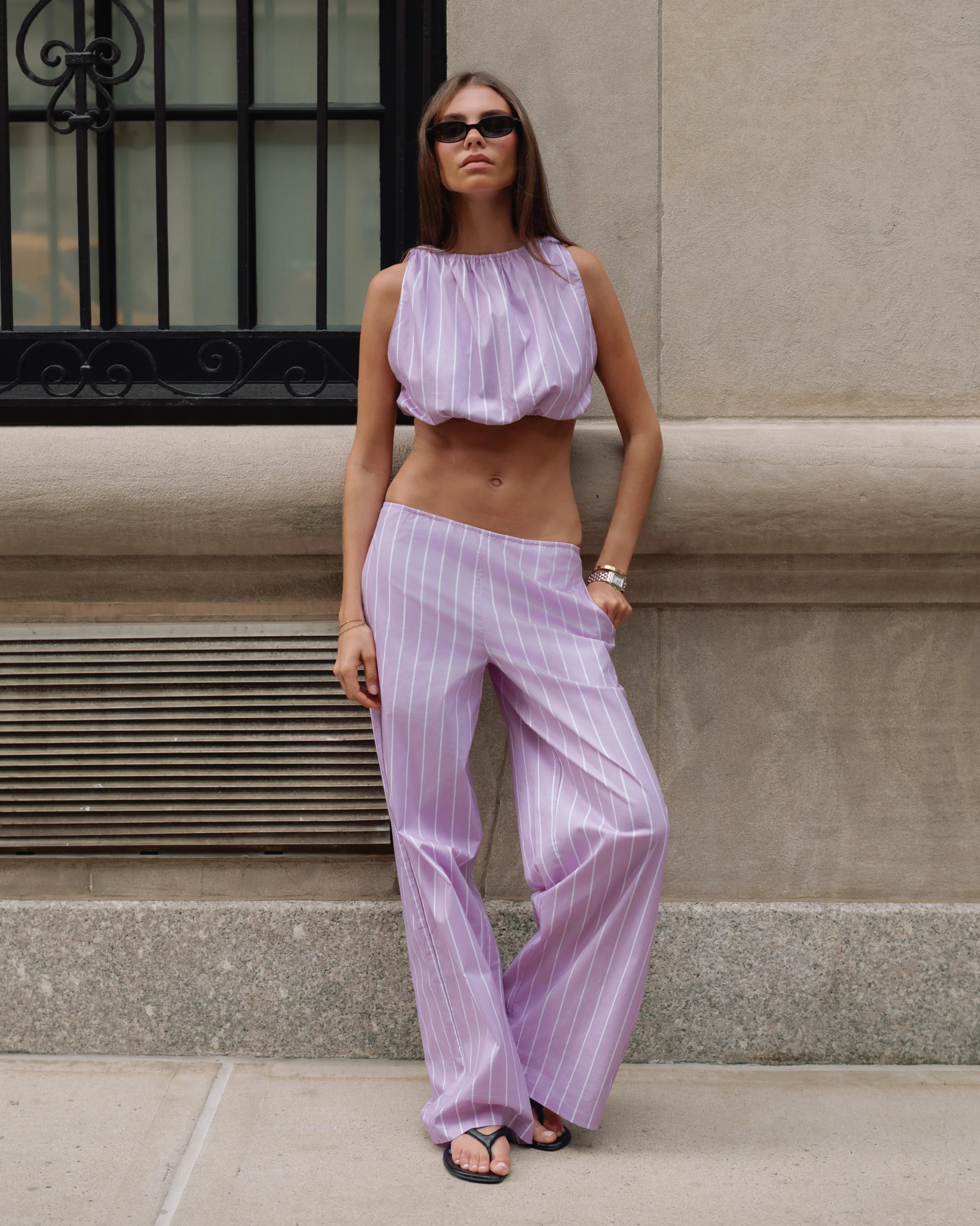 Bubble Cropped Tank | We Wore What