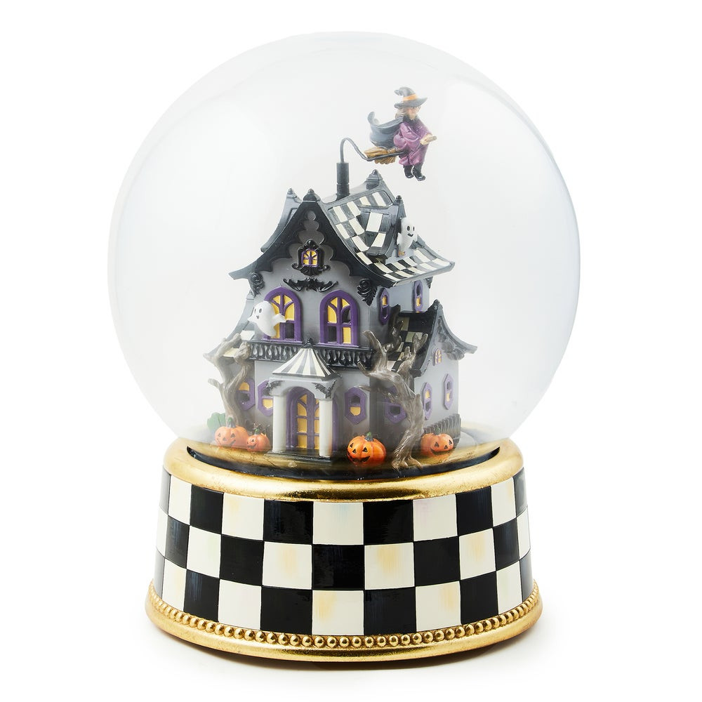Halloween Haunted House Globe | MacKenzie-Childs