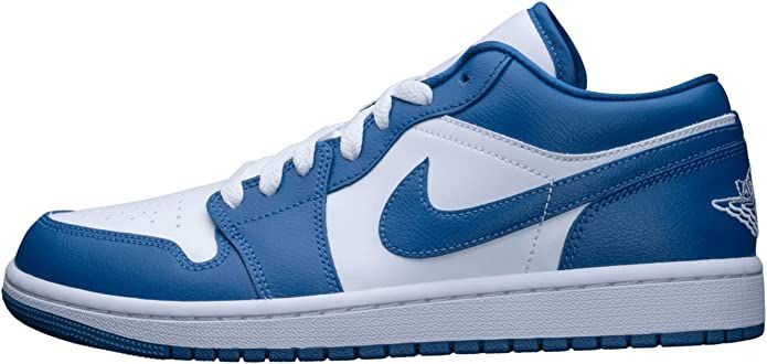 Nike Women's Air Jordan 1 Low UNC Basketball Shoe | Amazon (US)