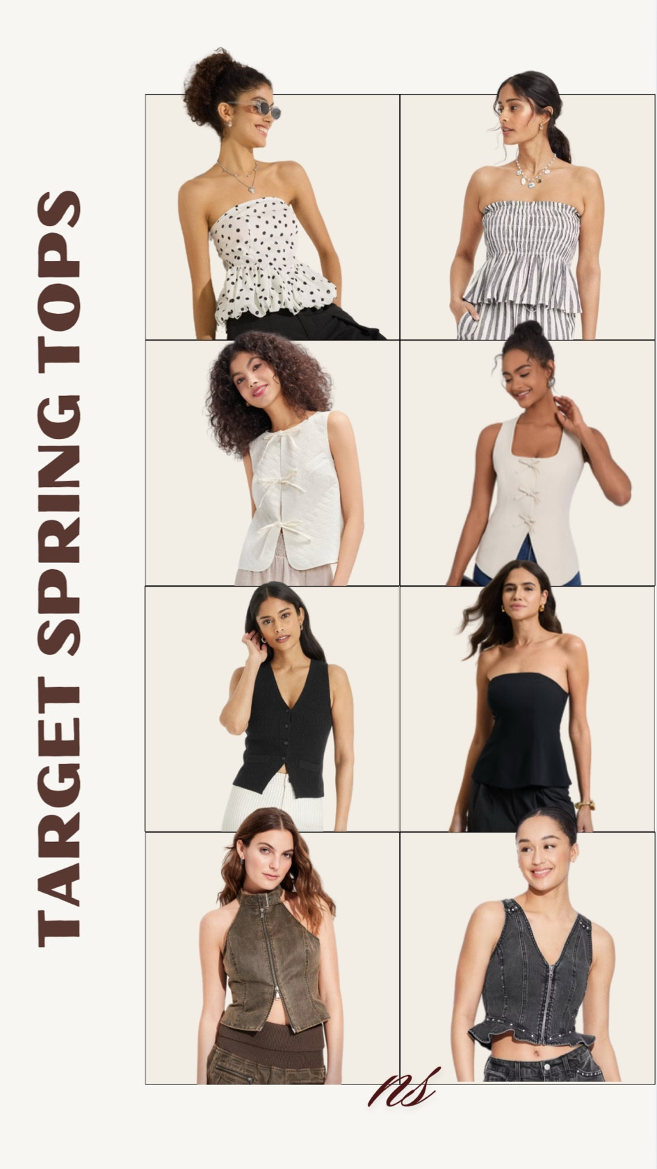 Target tops for spring!

Target finds
Under $50
Spring break
Resort wear 


#LTKStyleTip #LTKFindsUnder50 #LTKSeasonal