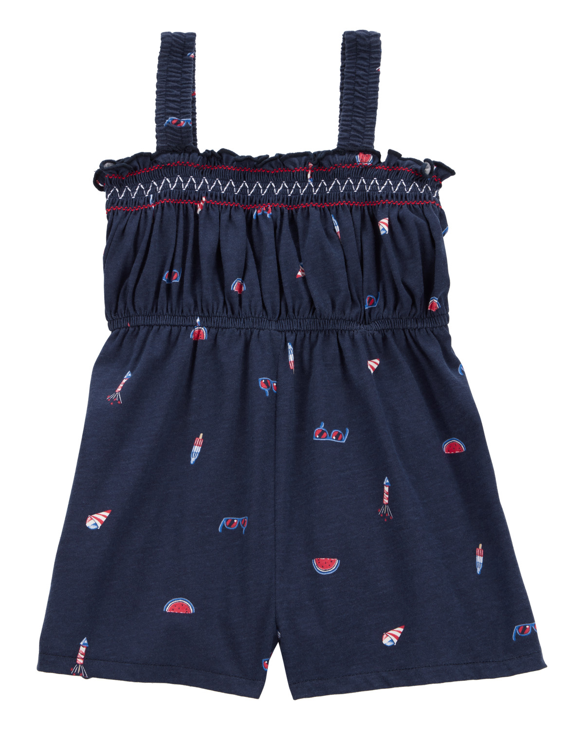 Toddler 4th Of July Cotton Romper - Carter's | Carter's | Carter's Inc