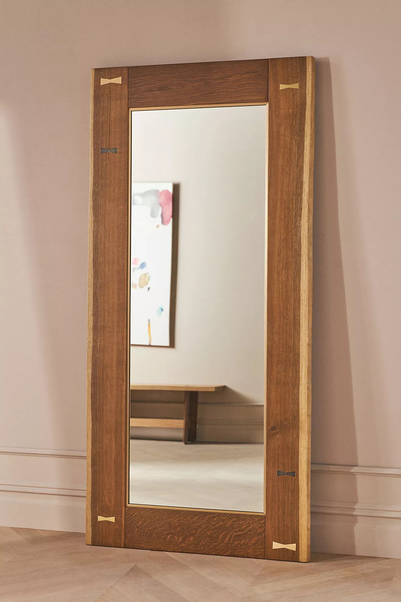 Prana Live-Edge Floor Mirror | Anthropologie (US)