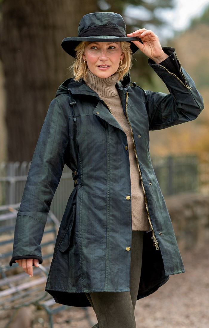 Ladies British-Made Katrina Wax Jacket | The House of Bruar