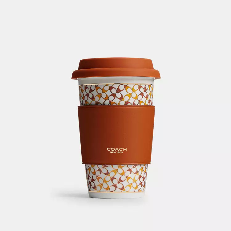 Signature Hot Lidded Cup | Coach (US)