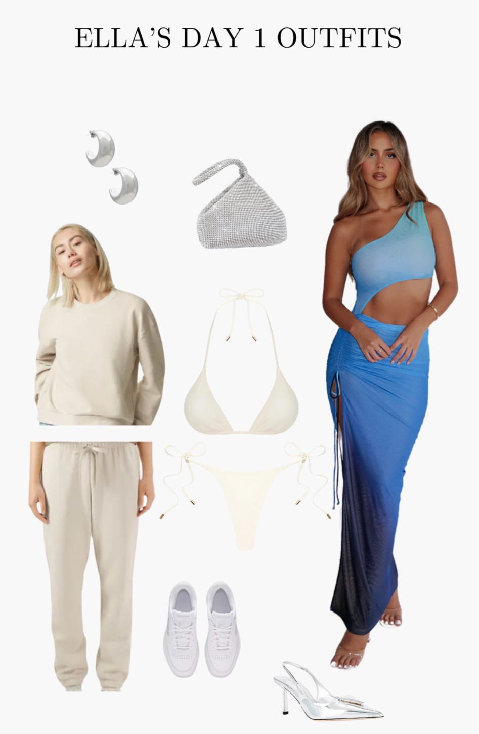 what i wore on day 1 in the Caribbean 🤍

travel fit: sweatsuit is Kopari x American Apparel
pool day fit: bikini is Monday swimwear!! wearing an xl in both 
dinner fit: the dress isn’t on LTK but is from white fox boutique! wearing an xxl

#LTKtravel #LTKswim